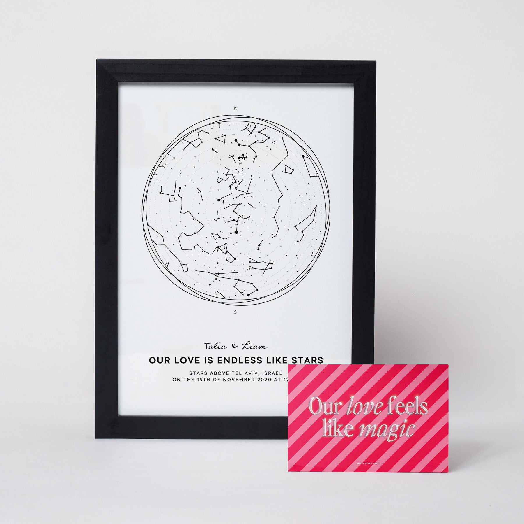 מפת כוכבים לט״ו באב