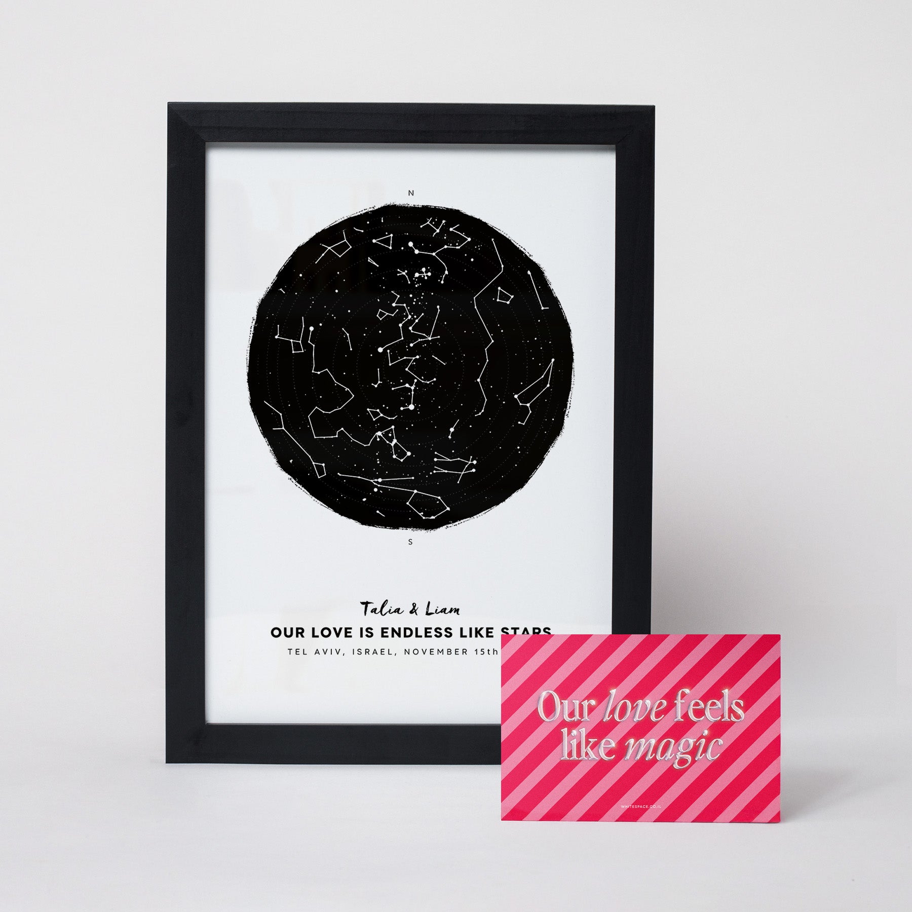 מפת כוכבים לט״ו באב