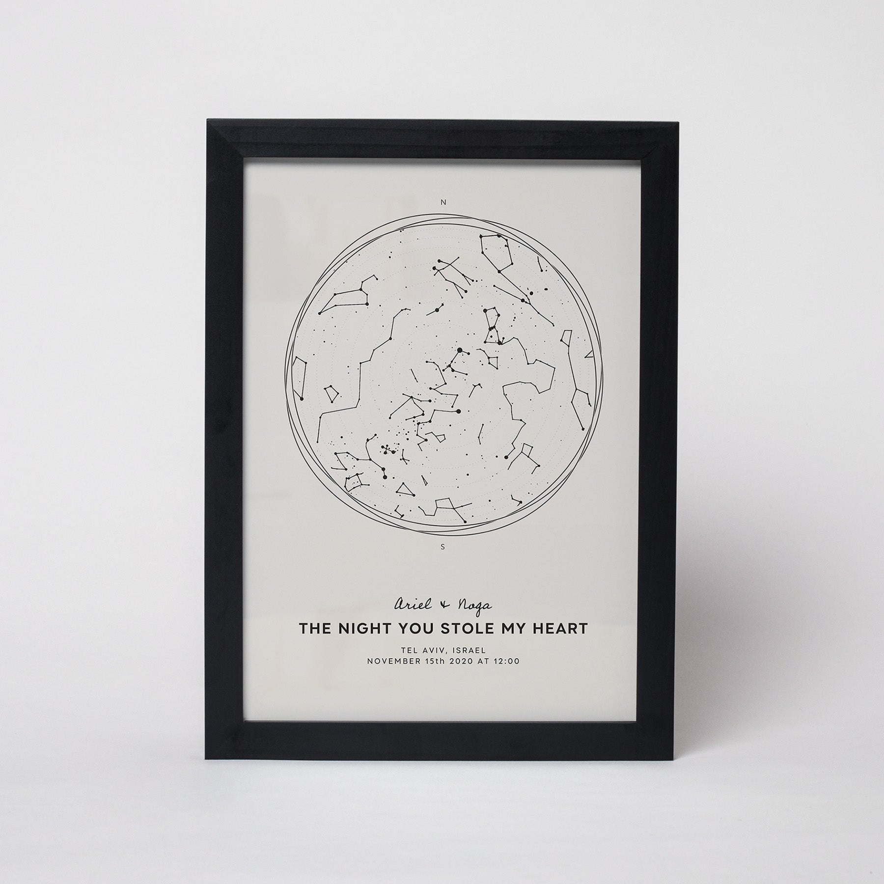 מפת כוכבים דגם Starlight