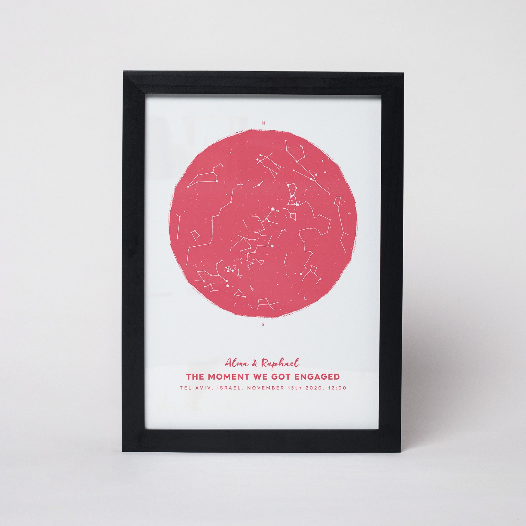 מפת כוכבים דגם Watermelon