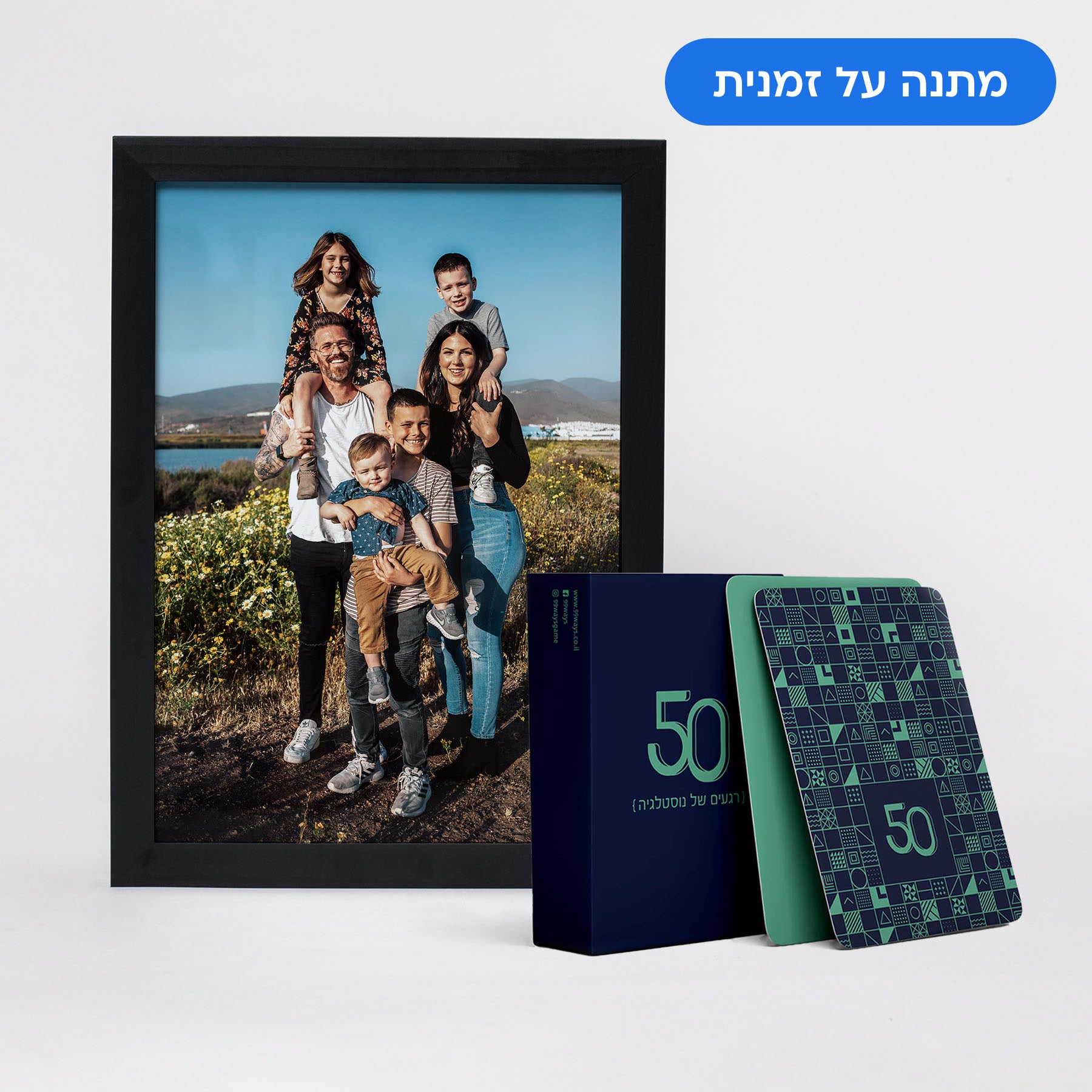 באנדל לחג: מסגור תמונה ומשחק נוסטלגיה משפחתי